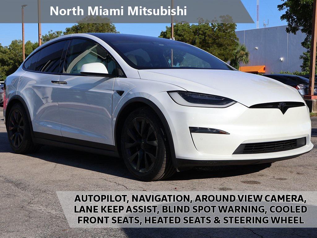 used 2022 Tesla Model X car, priced at $47,790