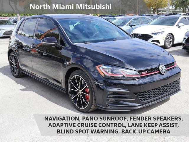 used 2021 Volkswagen Golf GTI car, priced at $21,995