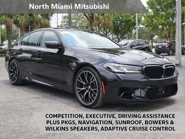 used 2021 BMW M5 car, priced at $79,690