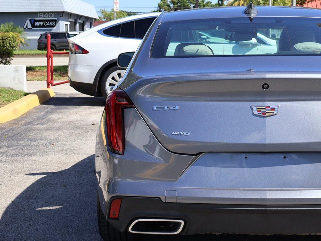used 2021 Cadillac CT4 car, priced at $23,940