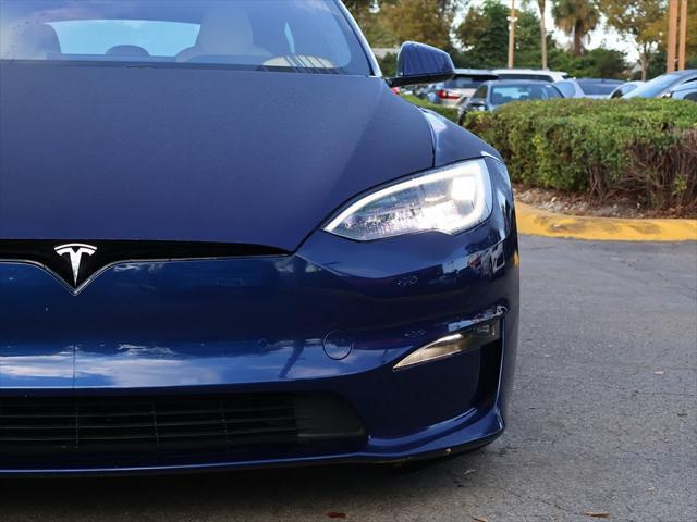 used 2022 Tesla Model S car, priced at $43,490