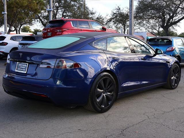 used 2022 Tesla Model S car, priced at $43,490