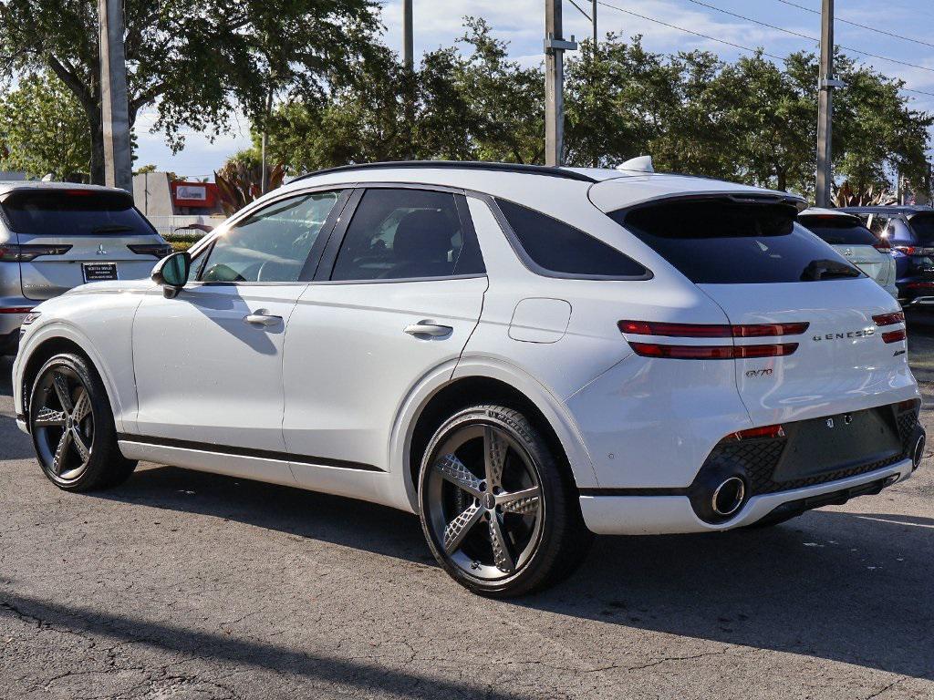 used 2024 Genesis GV70 car, priced at $45,690