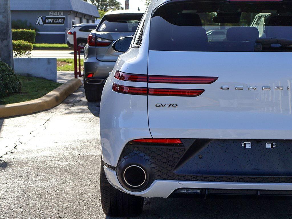 used 2024 Genesis GV70 car, priced at $45,690