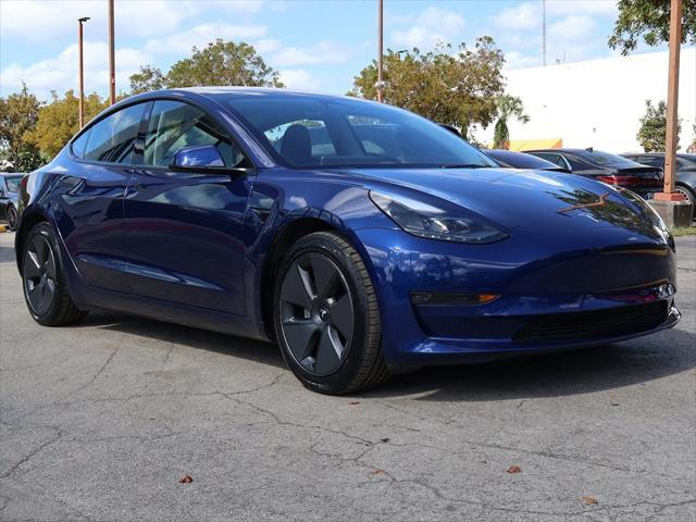 used 2023 Tesla Model 3 car, priced at $25,490