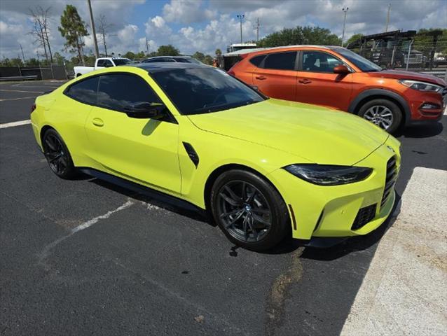 used 2022 BMW M4 car, priced at $61,990