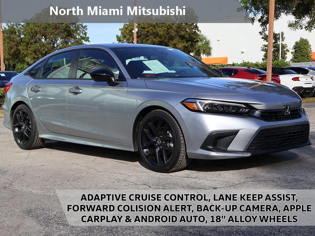 used 2023 Honda Civic car, priced at $21,690