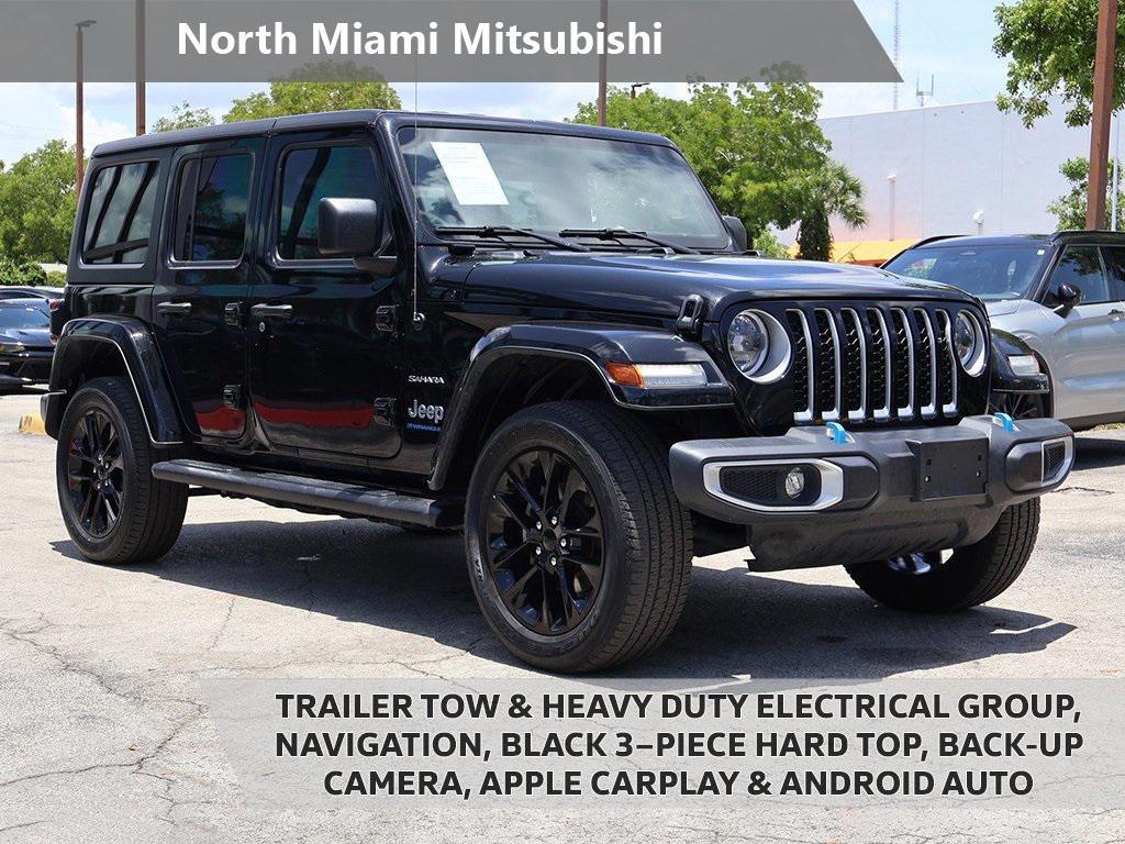 used 2023 Jeep Wrangler 4xe car, priced at $27,350