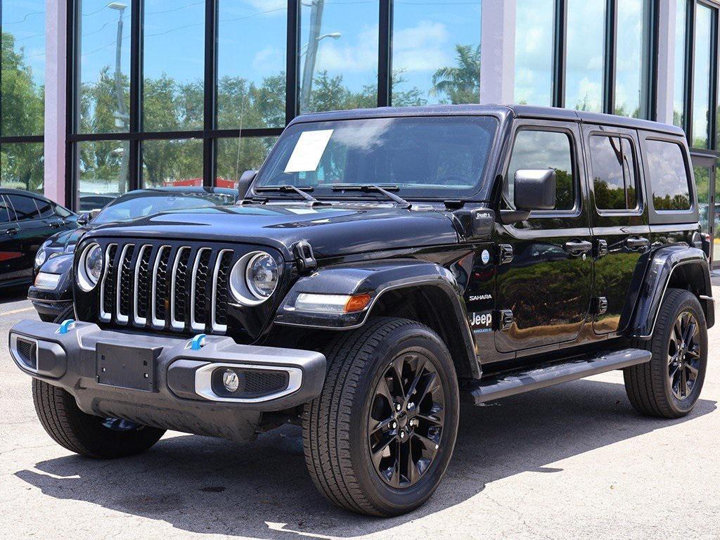 used 2023 Jeep Wrangler 4xe car, priced at $27,350