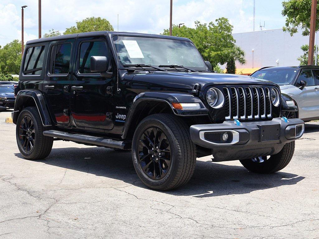 used 2023 Jeep Wrangler 4xe car, priced at $27,350