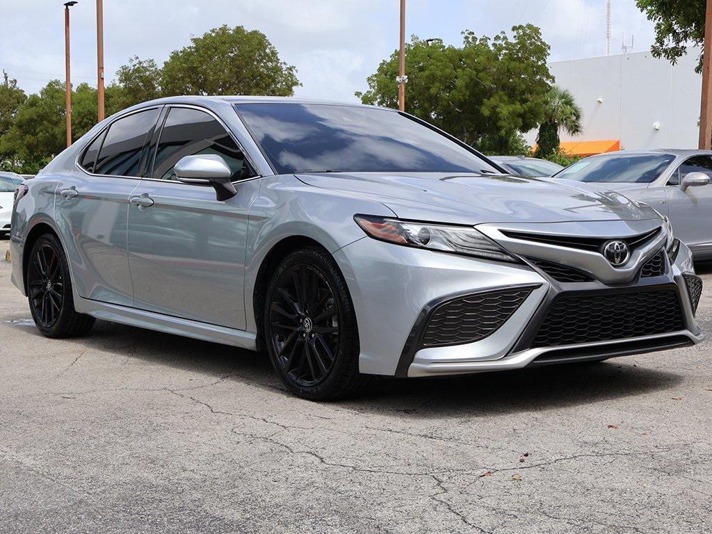 used 2021 Toyota Camry car, priced at $23,990