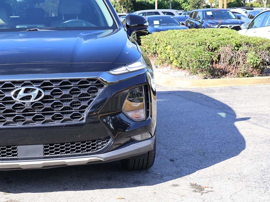 used 2019 Hyundai Santa Fe car, priced at $16,495