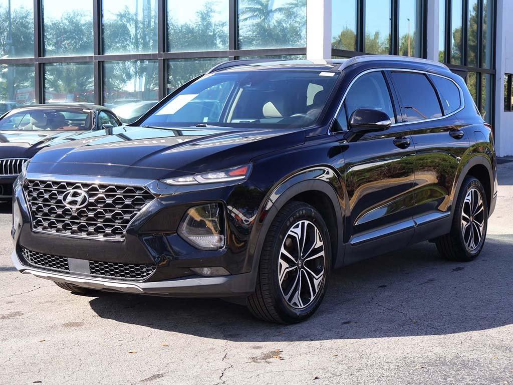 used 2019 Hyundai Santa Fe car, priced at $16,495