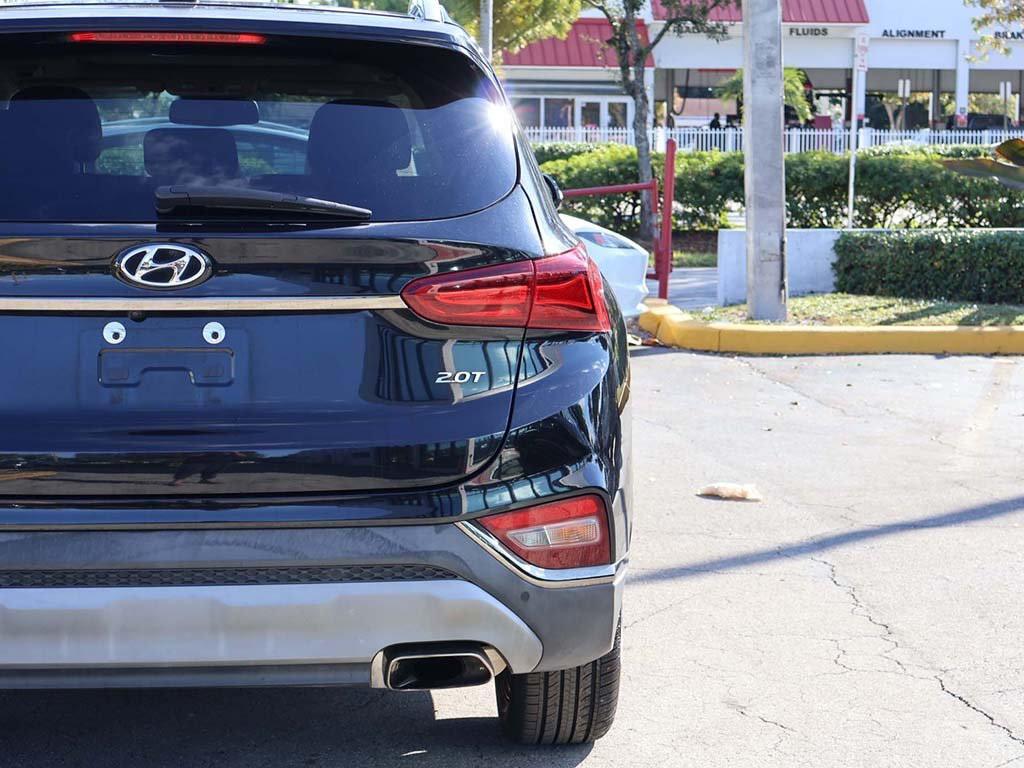used 2019 Hyundai Santa Fe car, priced at $16,495