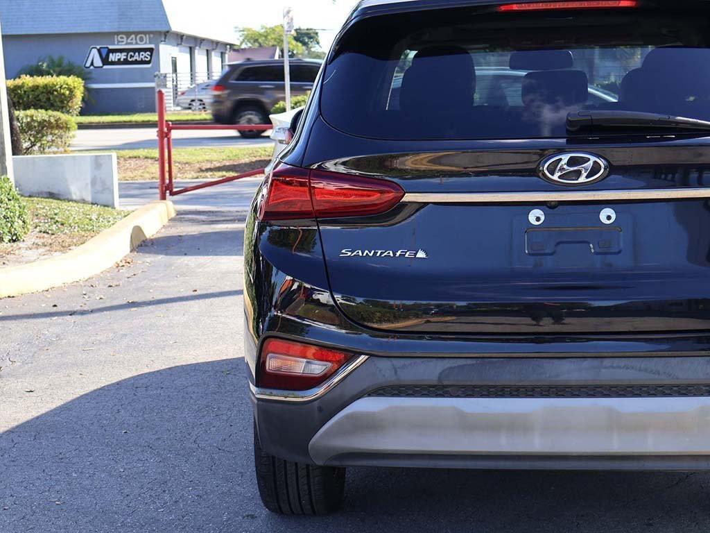 used 2019 Hyundai Santa Fe car, priced at $16,495