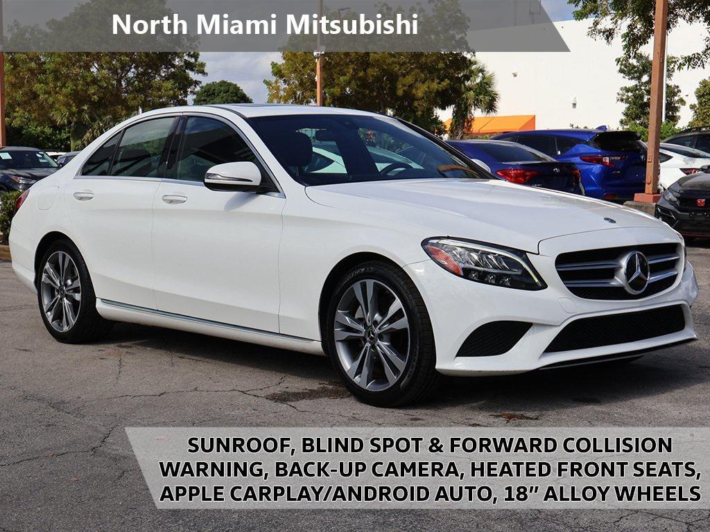 used 2020 Mercedes-Benz C-Class car, priced at $18,920