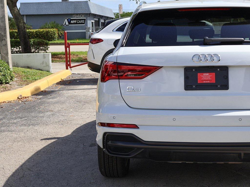 used 2022 Audi Q3 car, priced at $22,495