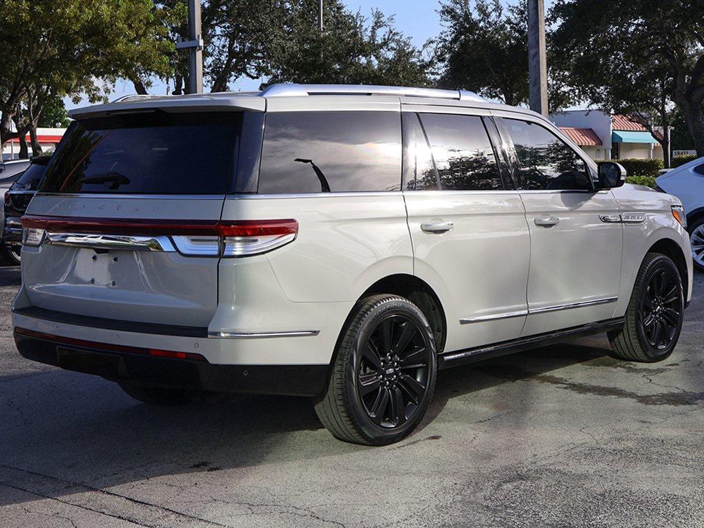 used 2022 Lincoln Navigator car, priced at $47,670