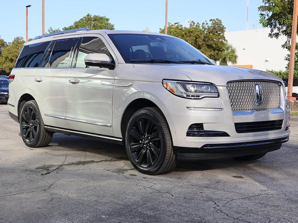 used 2022 Lincoln Navigator car, priced at $47,670
