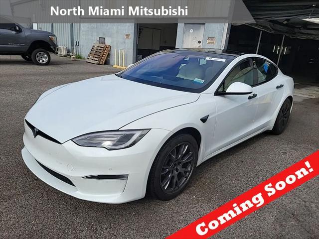 used 2021 Tesla Model S car, priced at $38,490