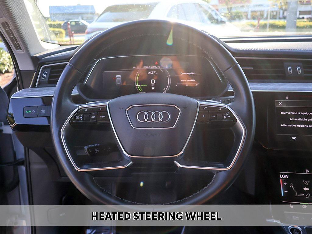 used 2022 Audi e-tron car, priced at $25,490
