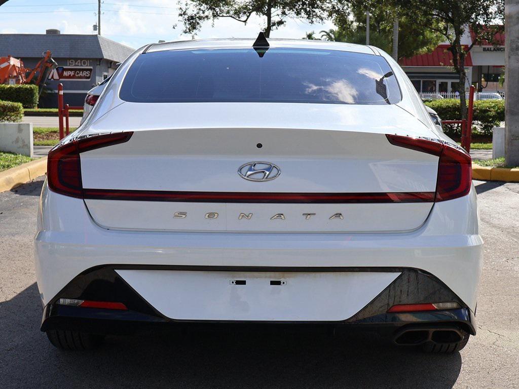 used 2021 Hyundai Sonata car, priced at $13,690