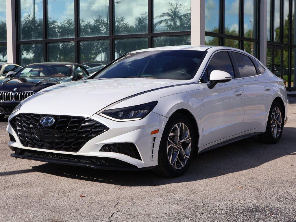 used 2021 Hyundai Sonata car, priced at $13,690