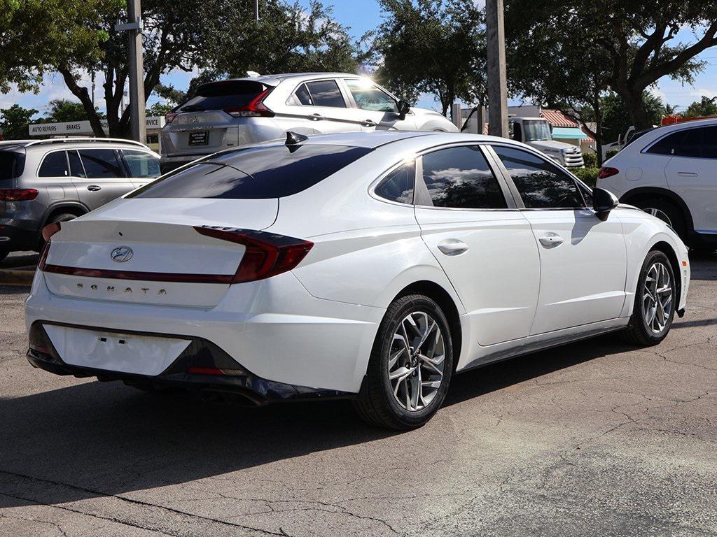used 2021 Hyundai Sonata car, priced at $13,690