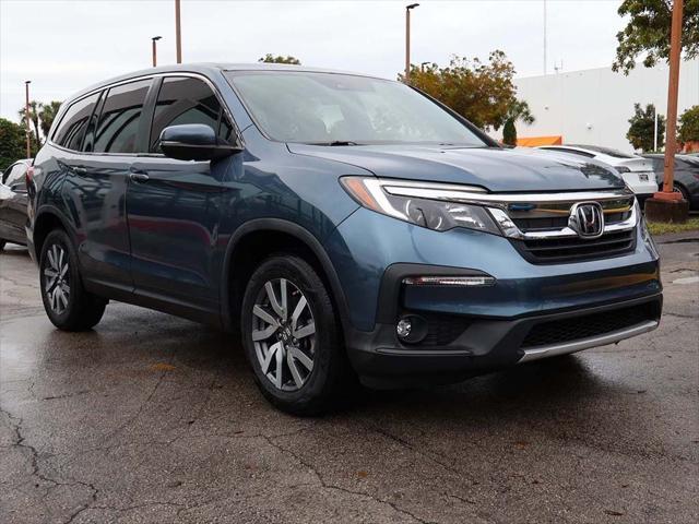 used 2021 Honda Pilot car, priced at $22,390