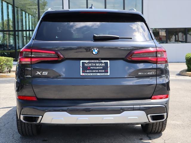used 2021 BMW X5 car, priced at $38,490