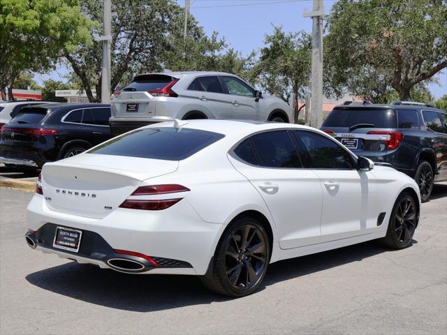 used 2022 Genesis G70 car, priced at $32,490