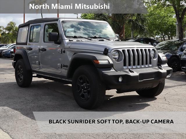 used 2021 Jeep Wrangler Unlimited car, priced at $24,490