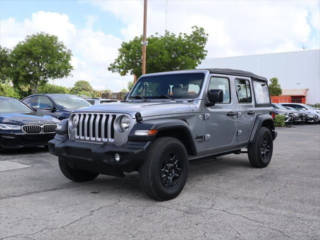 used 2021 Jeep Wrangler Unlimited car, priced at $24,490