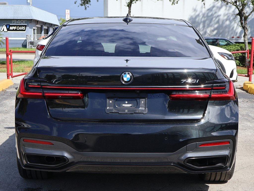 used 2022 BMW 740 car, priced at $44,699