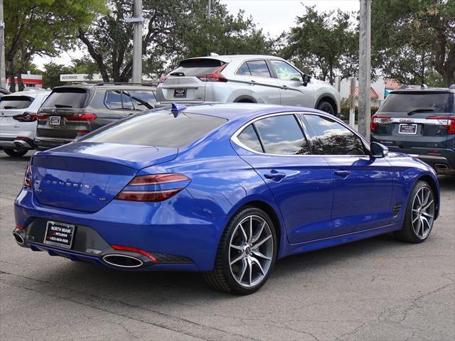 used 2023 Genesis G70 car, priced at $30,290