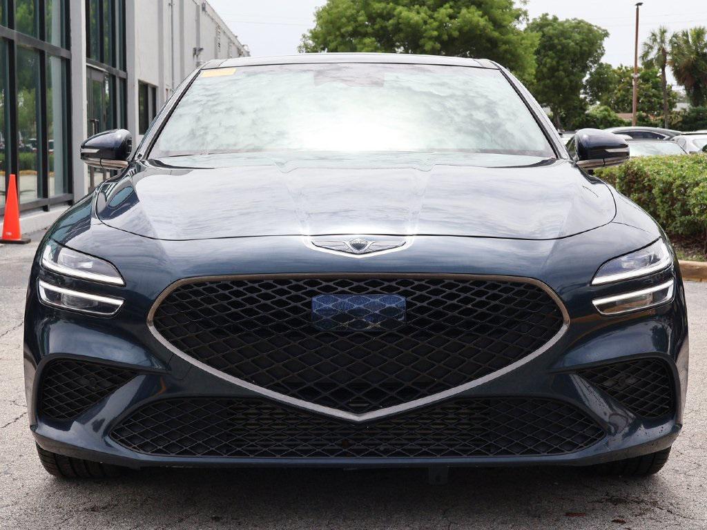 used 2022 Genesis G70 car, priced at $25,590