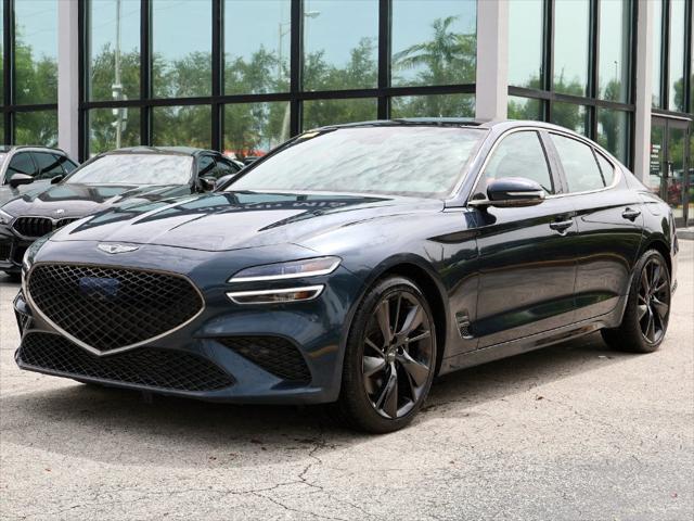 used 2022 Genesis G70 car, priced at $28,690