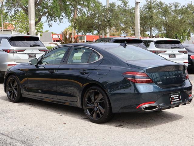 used 2022 Genesis G70 car, priced at $28,690
