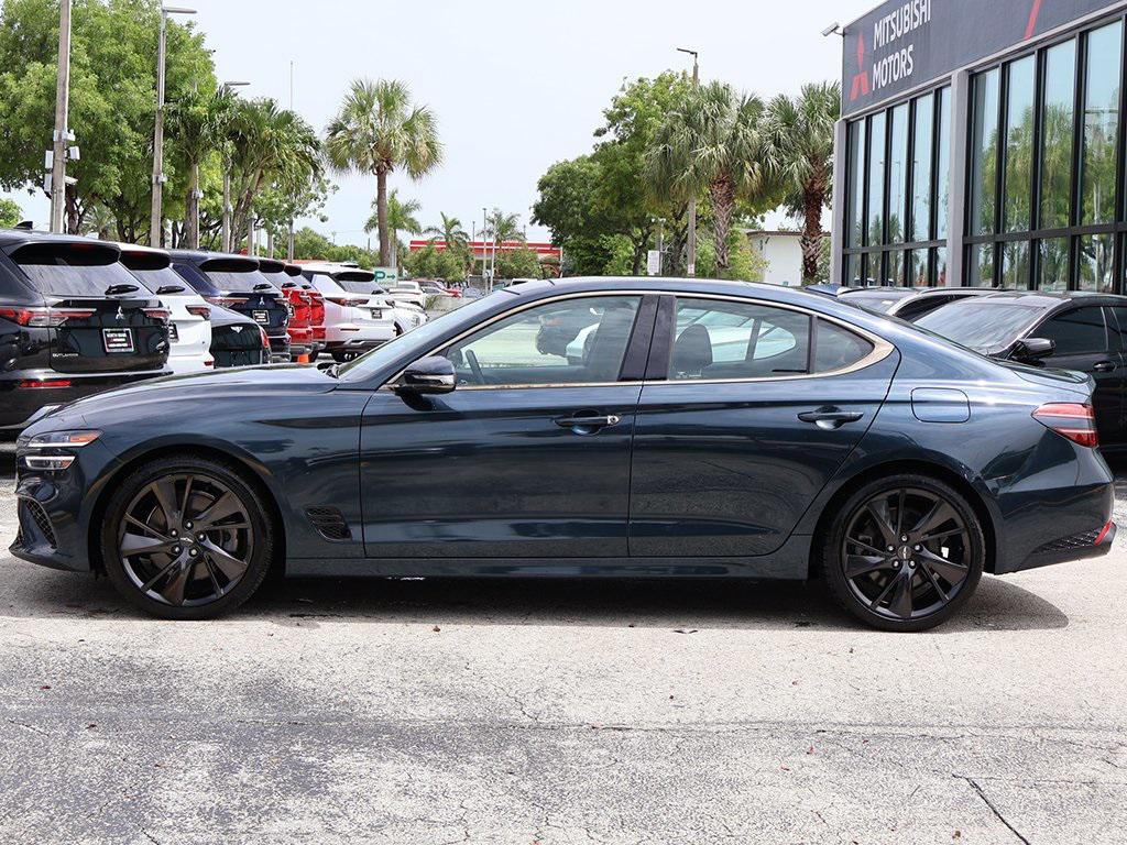 used 2022 Genesis G70 car, priced at $25,590
