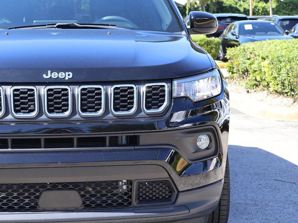 used 2024 Jeep Compass car, priced at $18,850