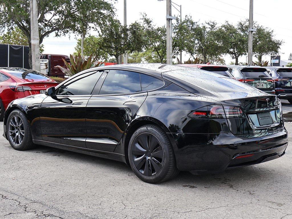 used 2022 Tesla Model S car, priced at $37,790