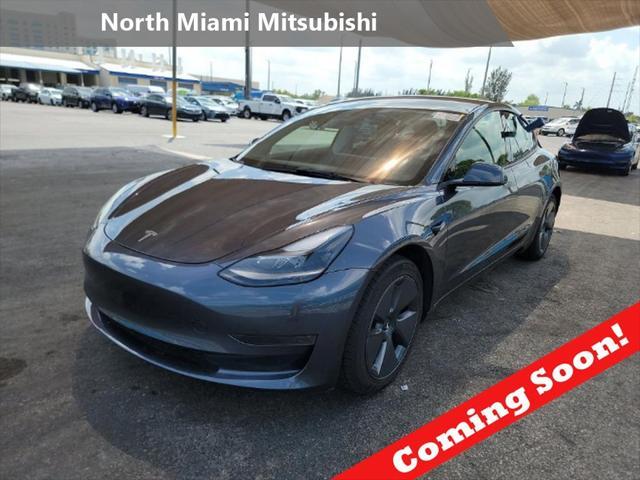 used 2023 Tesla Model 3 car, priced at $24,990