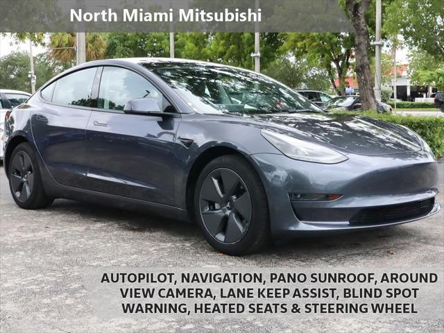 used 2023 Tesla Model 3 car, priced at $24,290