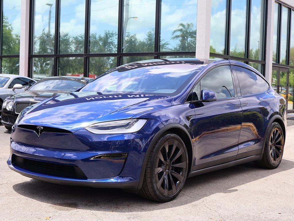 used 2022 Tesla Model X car, priced at $53,790