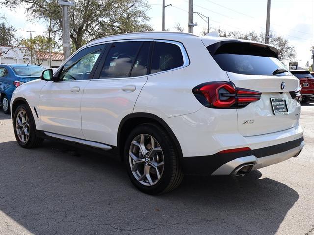 used 2022 BMW X3 car, priced at $29,690