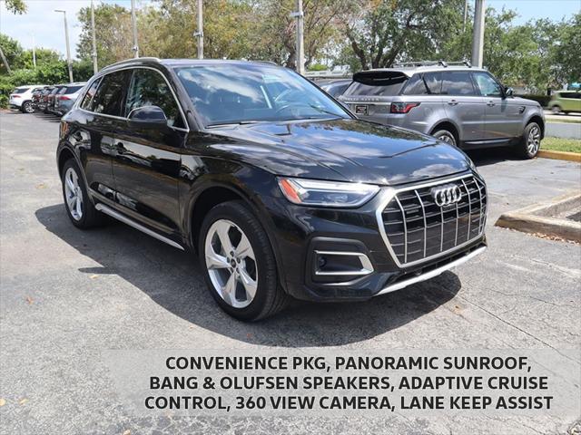 used 2021 Audi Q5 car, priced at $25,590