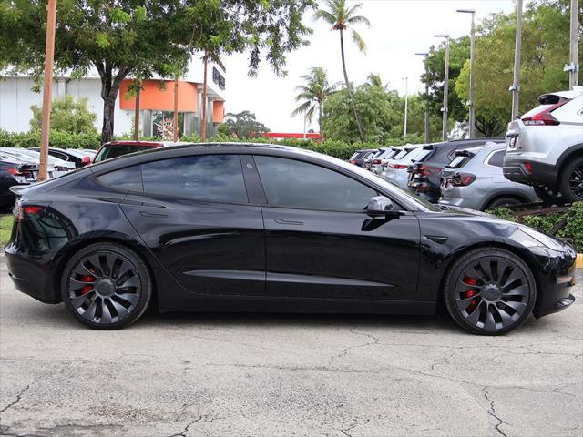 used 2021 Tesla Model 3 car, priced at $23,690