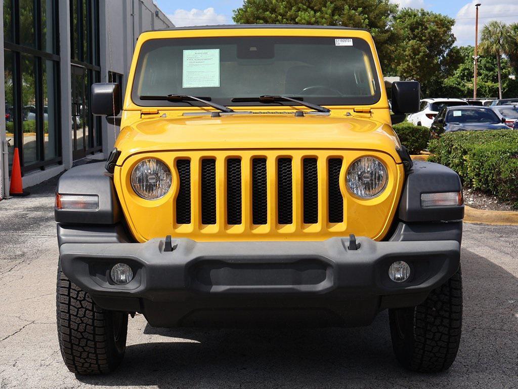 used 2021 Jeep Wrangler Unlimited car, priced at $19,995