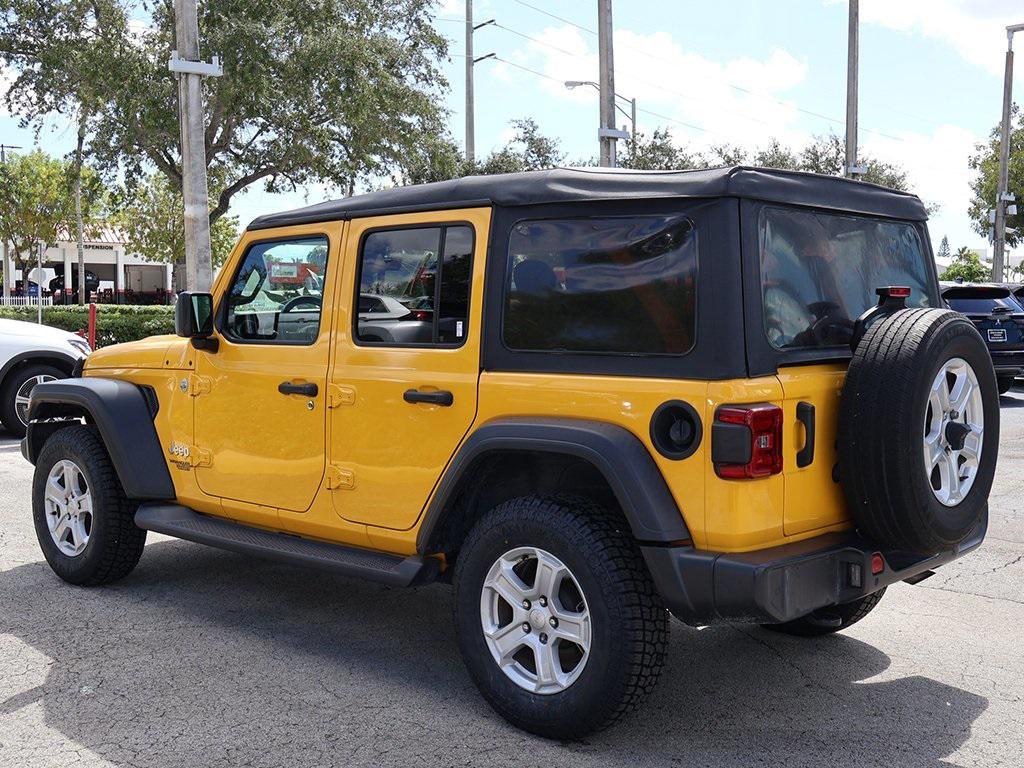 used 2021 Jeep Wrangler Unlimited car, priced at $19,995