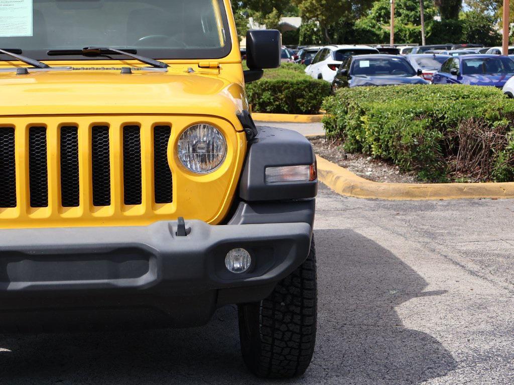 used 2021 Jeep Wrangler Unlimited car, priced at $19,995